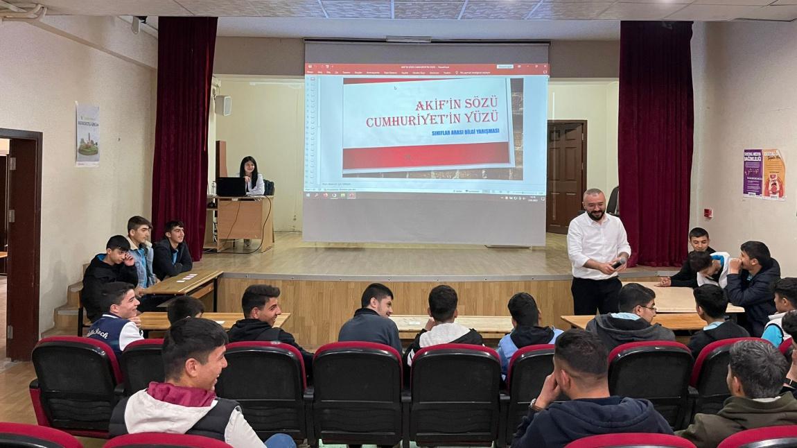 Akif'in Sözü Cumhuriyet'in Yüzü Sınıflar Arası Bilgi Yarışması